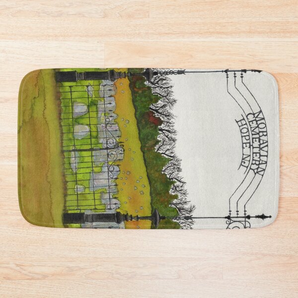 Item preview, Moravian Cemetery Friday the 13th Filming Location designed and sold by NatashaBirdi.