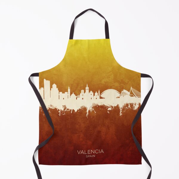 Item preview, Valencia Spain Skyline designed and sold by ArtPrints.