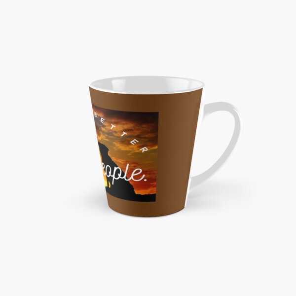 Dogs are better than people. Tall Mug