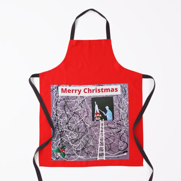 Item preview, Merry Christmas Artist In Residence Abstract Image designed and sold by Bagsyrose.