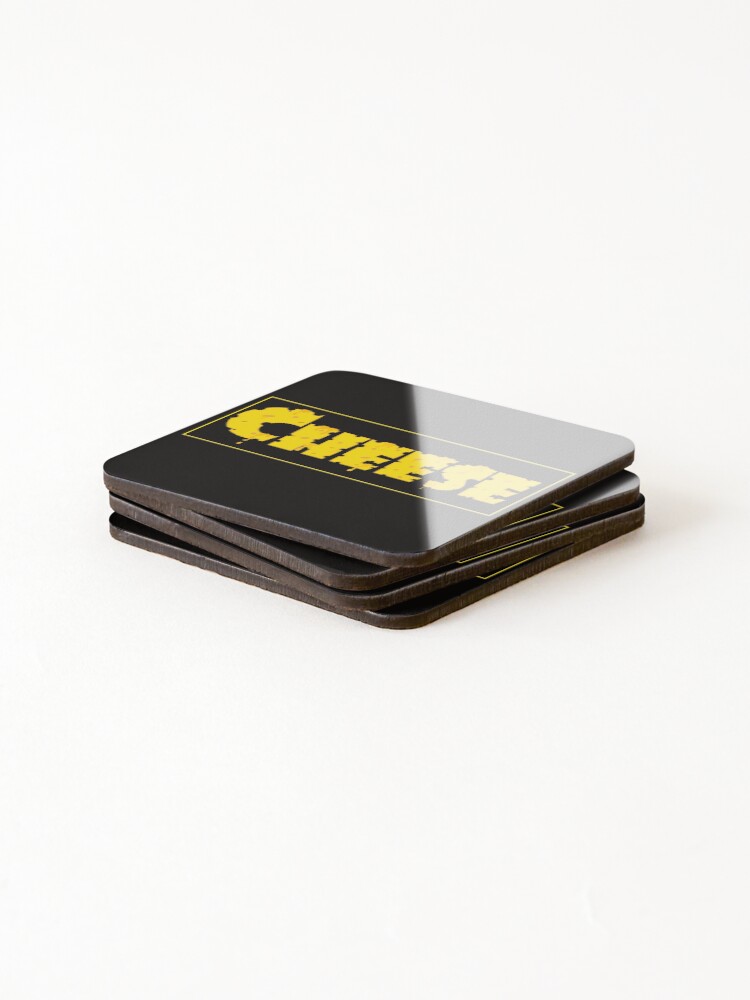 Thumbnail 4 of 5, Coasters (Set of 4), Cheese designed and sold by hypertype01.