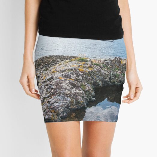 Seaside Scottish Highlands Mini Skirt