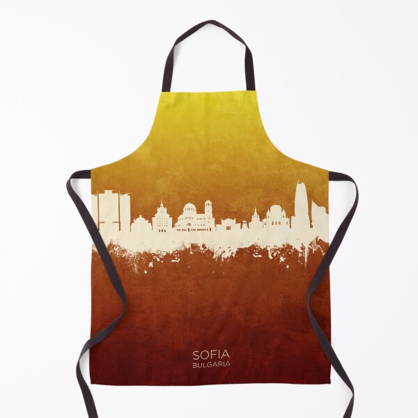 Item preview, Sofia Bulgaria Skyline designed and sold by ArtPrints.