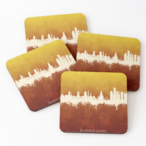 Item preview, Buenos Aires Argentina Skyline designed and sold by ArtPrints.