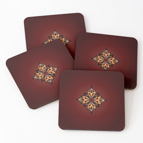 Item preview, abstract dark red pattern designed and sold by ErhanArt.