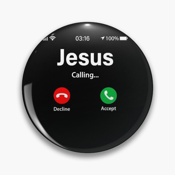 Item preview, Jesus Calling Shirt - Funny Jesus Phone Christian T-Shirt designed and sold by CindyGifts.