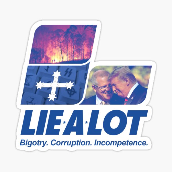 The Lie A Lot Party of Australia Sticker