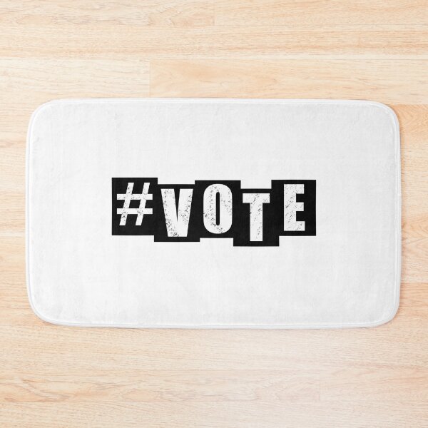 Item preview, #Vote - White Text designed and sold by BusyMonkeys.