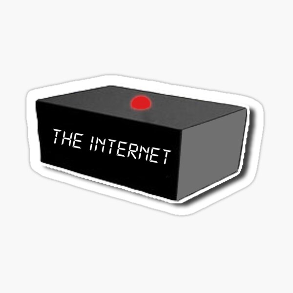 Das Internet - Die IT-Masse Sticker