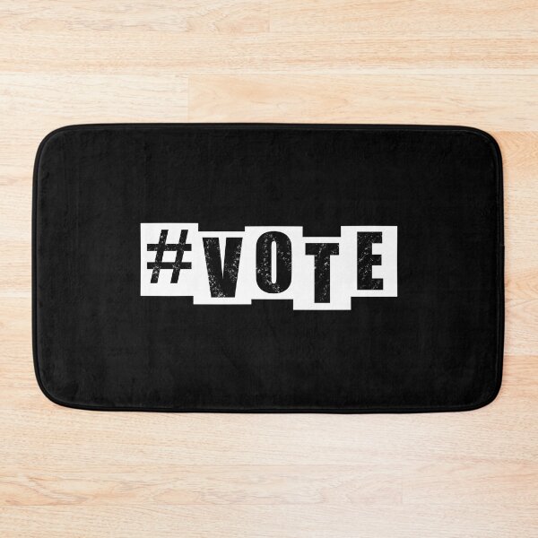Item preview, #Vote - Black Text designed and sold by BusyMonkeys.
