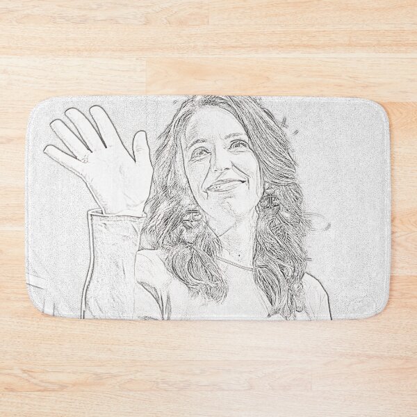 Item preview, Jacinda Ardern - black and white portrait designed and sold by KevinVee.