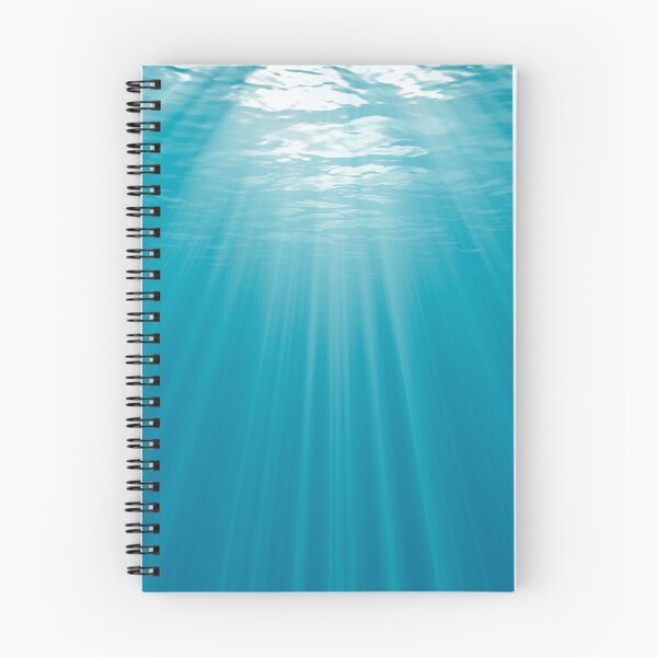 Item preview, Underwater. Sheer, blue sunlight curtain, looking towards the sun. designed and sold by JellyBeenzz.