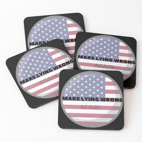 Item preview, Make Lying Wrong Again designed and sold by The Full Cart.