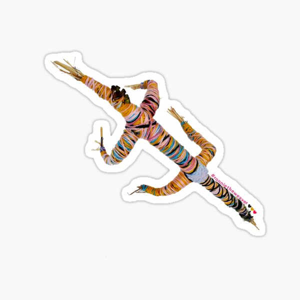 Culture on the Move Lizard by Ronnie Jordan Sticker