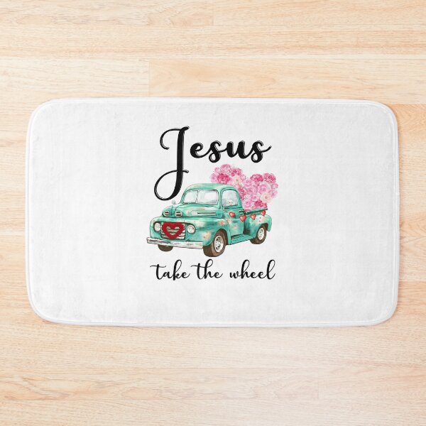 Item preview, Blue Truck Jesus Take The Wheel shirt designed and sold by CindyGifts.