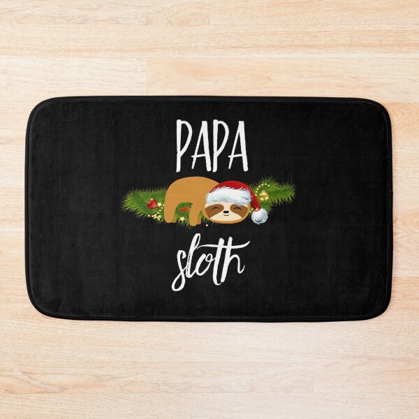 Item preview, Papa Sloth, Sloth Lover Dad, Family Christmas  designed and sold by Mandala108.