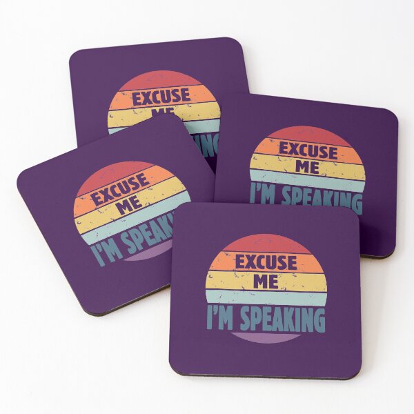 Item preview, Excuse Me I'm Speaking Kamala Harris 2020 Debate Quote Vintage designed and sold by WG-Factory.