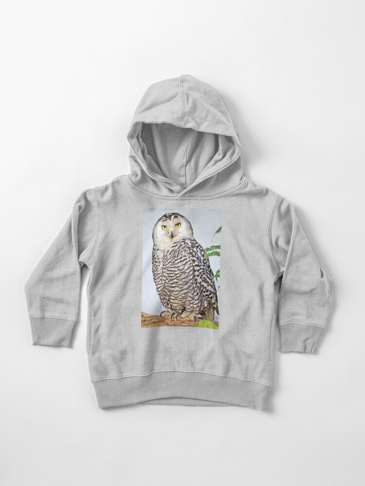 white owl hoodie