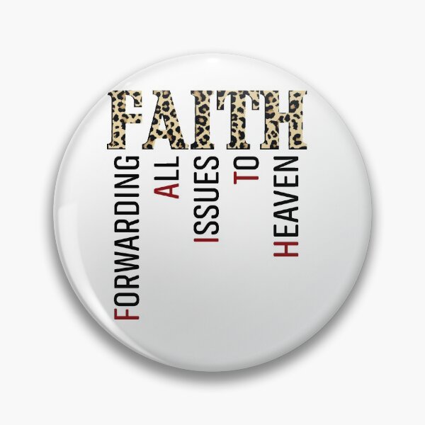 Item preview, Leopard Faith Forwarding All Issues To Heaven T-Shirt designed and sold by CindyGifts.