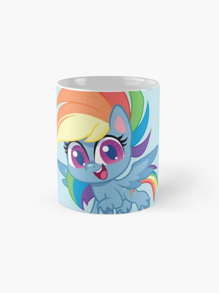 Every Rainbow Dash Ever White Mug Coffee Mug Tea Cups Mugs 330Ml Bronies  Brony Mlp My Little Friendship Magic 20 Percent Cooler - AliExpress