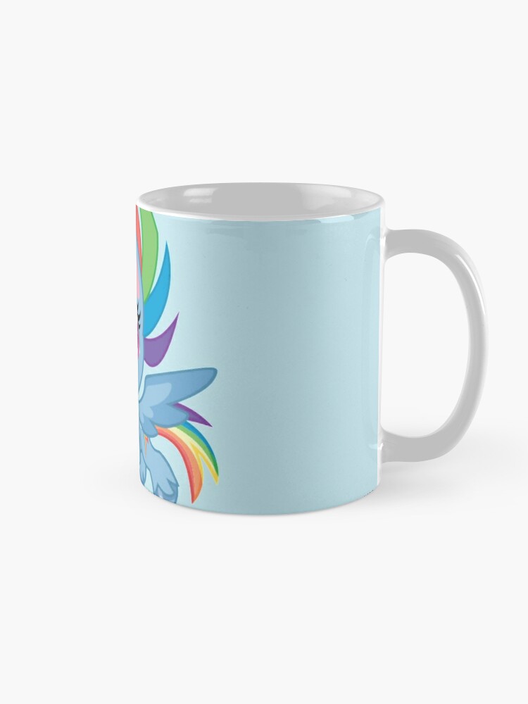 Rainbow dash rock version Coffee Mug by Lounki - Pixels