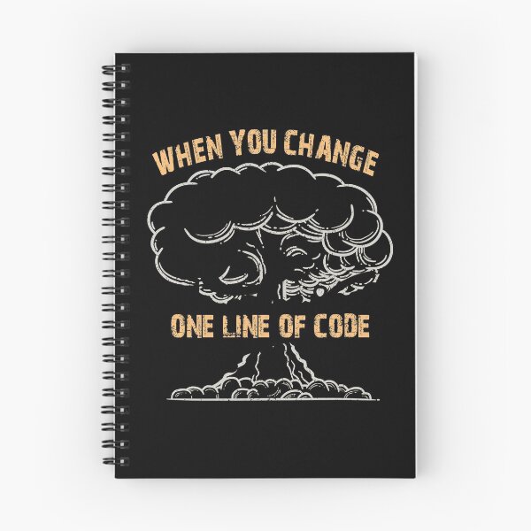Item preview, Codificadores: cuando cambias una línea de código designed and sold by clubtee.