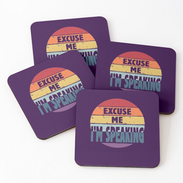 Item preview, Excuse Me I'm Speaking Vice President Debate Quote Vintage - Biden Trump Presidential Debate 2020 Sayings designed and sold by WG-Factory.