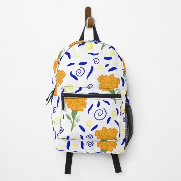 Item preview, Marigold Pattern White designed and sold by DukaDevi.