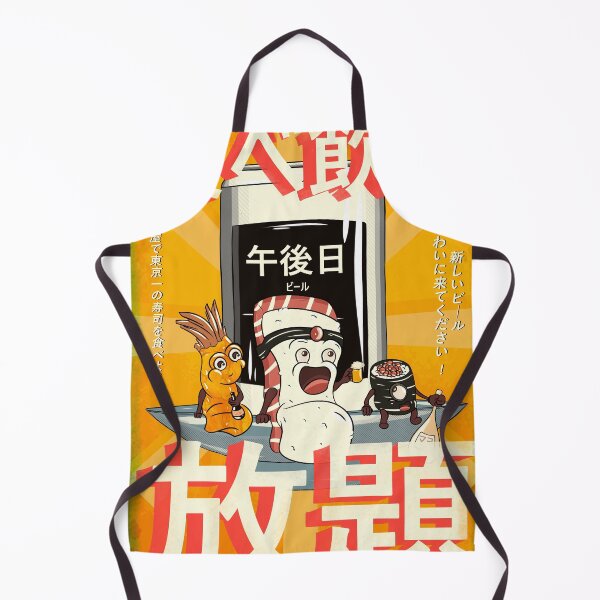 Item preview, Beer and Sushi at Izakaya designed and sold by Ukiyograph.