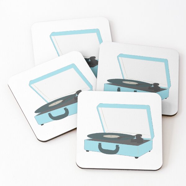 Item preview, Blue record player designed and sold by Khruvenaroh.
