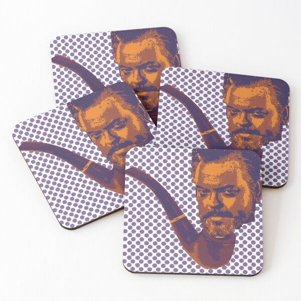 Item preview, ORSON WELLES AND HIS PIPE designed and sold by María Ángeles Conesa Artés.