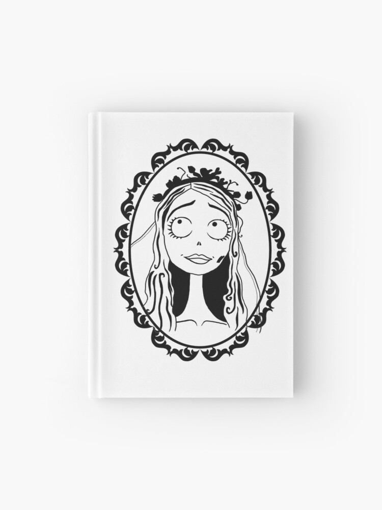 Cuaderno De Tapa Dura Emily Novia Del Cadaver De Pattyjab Redbubble