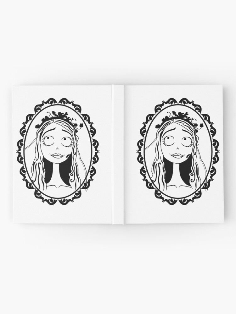 Cuaderno De Tapa Dura Emily Novia Del Cadaver De Pattyjab Redbubble