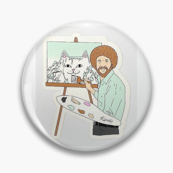 Art de chat Badge