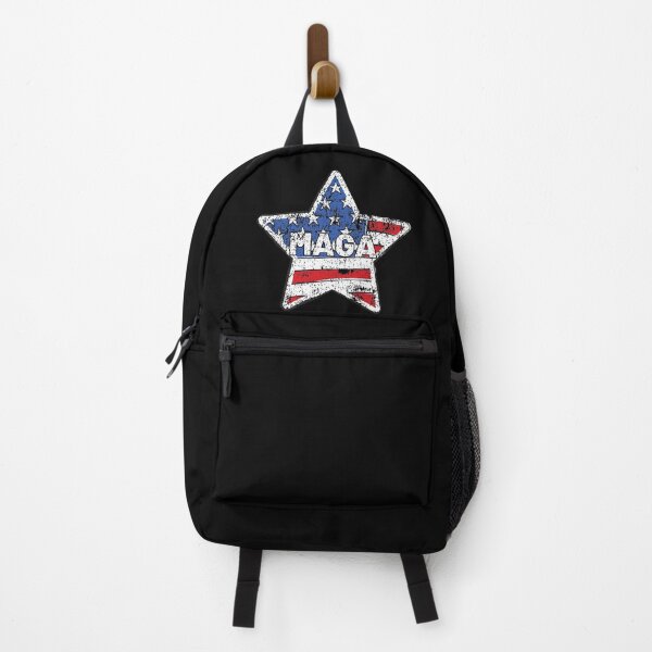 Item preview, Vintage Grunge MAGA American Flag Lover Pro Trump Design designed and sold by chris-ellis-art.