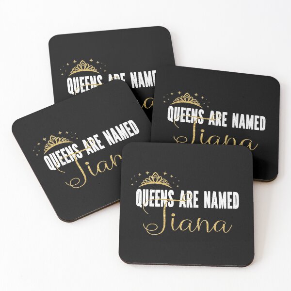Item preview, Queens Are Named Tiana Personalized First Name Girl graphic designed and sold by Grabitees.