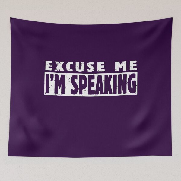 Item preview, Excuse Me I'm Speaking Mr Vice President Debate 2020 Funny Quote Vintage - Kamala Harris Sayings designed and sold by WG-Factory.