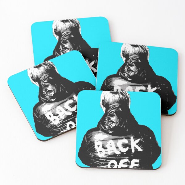 Item preview, Back Off - Blue designed and sold by Gary Hogben.