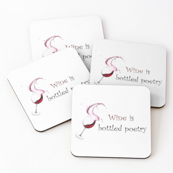 Item preview, Wine is Bottled Poetry! designed and sold by FlyingTreg.