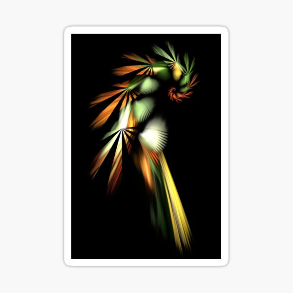 The Resplendent Quetzal Sticker