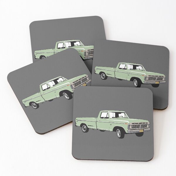 Item preview, 70's Light Green F Truck designed and sold by CoolRide.