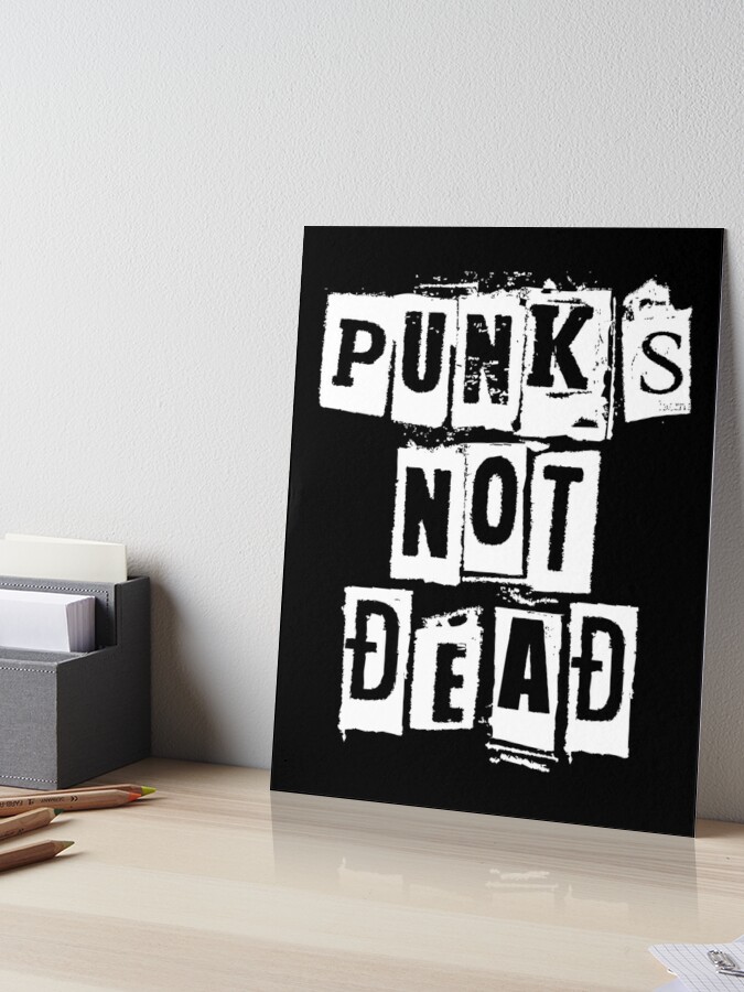 Punk Rock - Punk - Punks Not Dead Pin for Sale by TurnerDesigns