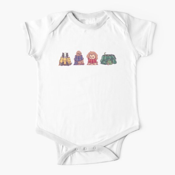 pack of magical animals Short Sleeve Baby One-Piece