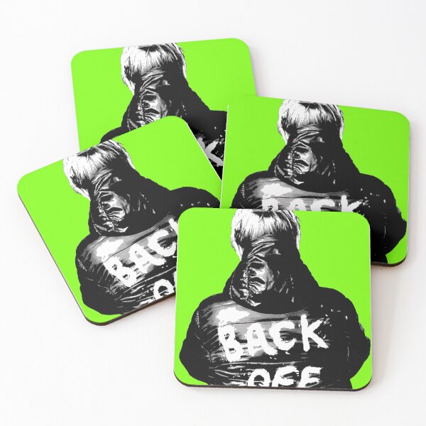 Item preview, Back Off - Lime designed and sold by Gary Hogben.