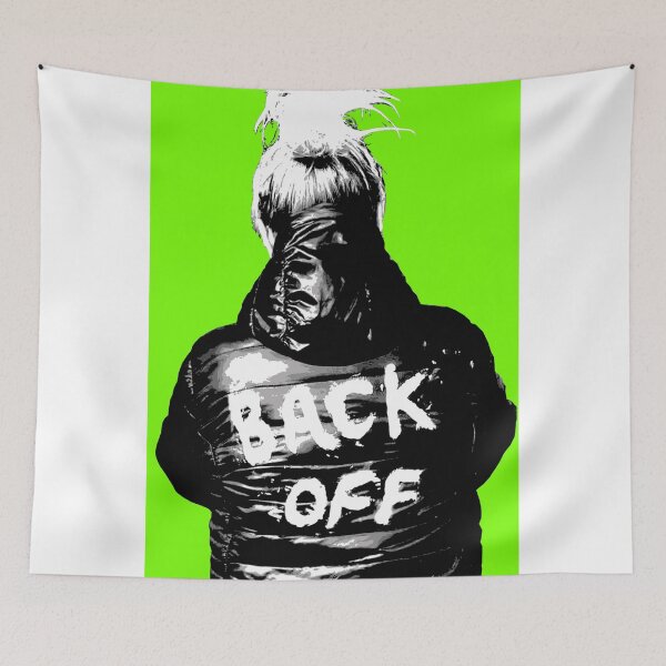 Item preview, Back Off - Lime designed and sold by Gary Hogben.