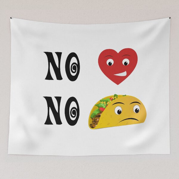 Item preview, No love , No Tacos designed and sold by Store Artilia.
