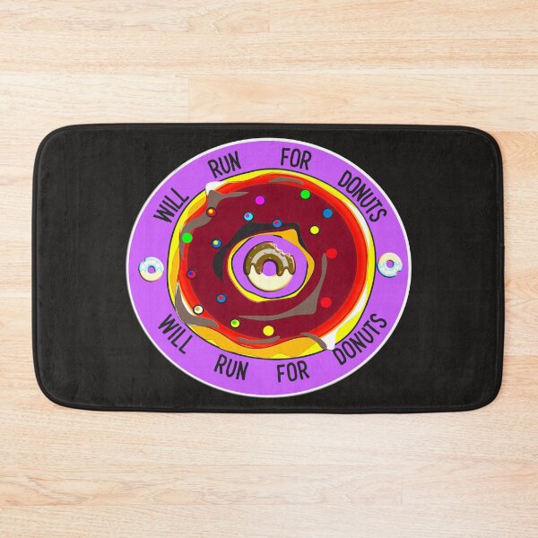 Item preview, WILL RUN FOR DONUTS FOR DONUTS LOVER designed and sold by Ralek.