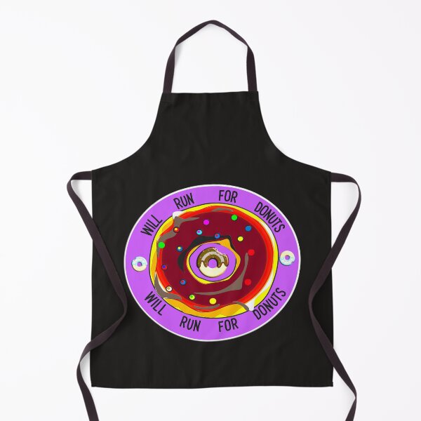 Item preview, WILL RUN FOR DONUTS FOR DONUTS LOVER designed and sold by Ralek.