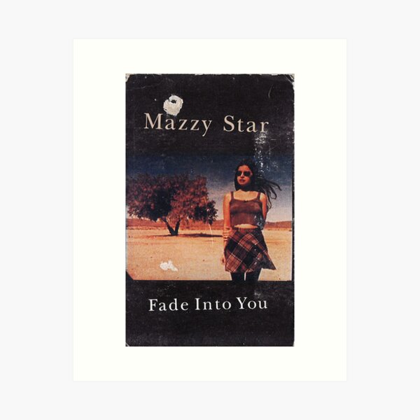 Mazzy Star Fade into you, Alternative Concert Poster Art Print