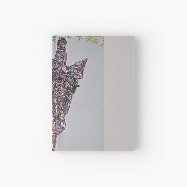 Shabby Chic Giraffe! Hardcover Journal